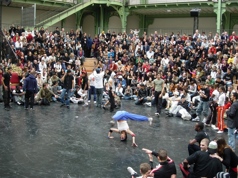 Sztuka ulicy w paryskim Grand Palais, 2006, fot. Grzegorz Ziółkowski