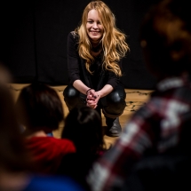 Marta Cichosz, Etiudy teatralne, podsumowanie, 24 stycznia 2017. Fot. Maciej Zakrzewski Marta Cichosz, Etiudy teatralne, podsumowanie, 24 stycznia 2017. Fot. Maciej Zakrzewski